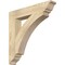 Ekena Millwork Thorton Traditional Rough Sawn Bracket, Douglas Fir, 4"W x 24"D x 24"H BKT04X24X24THR01RDF - alternate 1